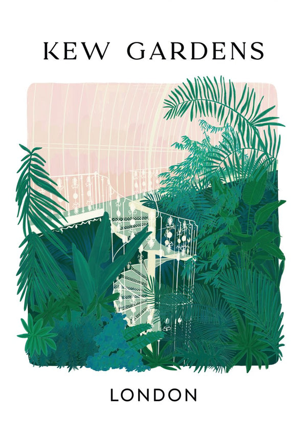 Kew Gardens by Vero Illustrates