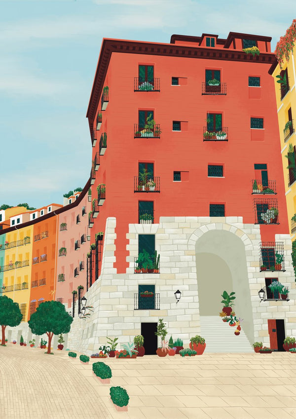 Arco de Cuchilleros by Vero Illustrates