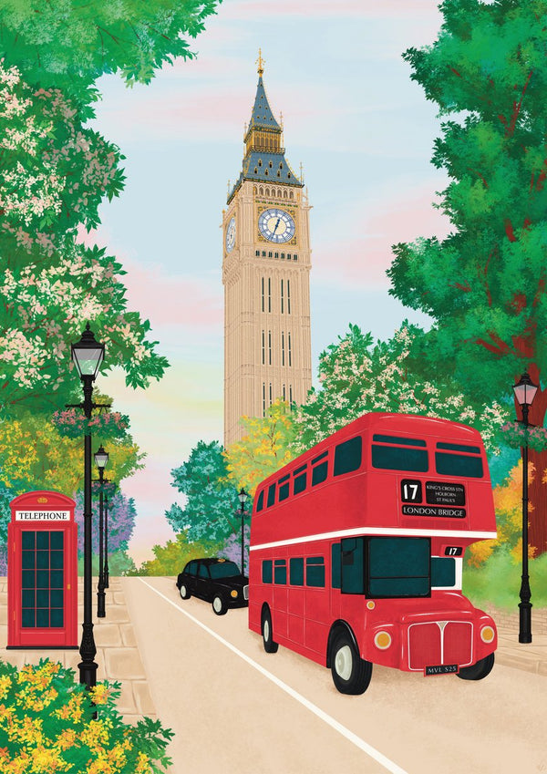 London Big Ben by Vero Illustrates