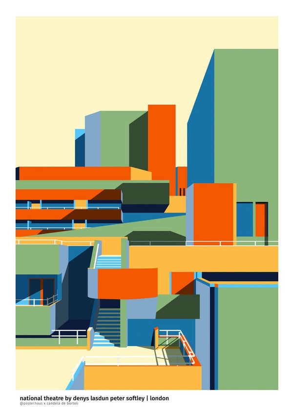 National Theatre, Midday by Candela De Bortoli