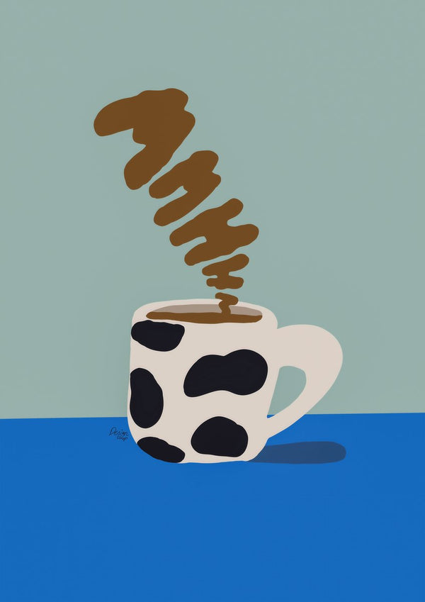 Coffee Mug, Blue by Alix Campbell
