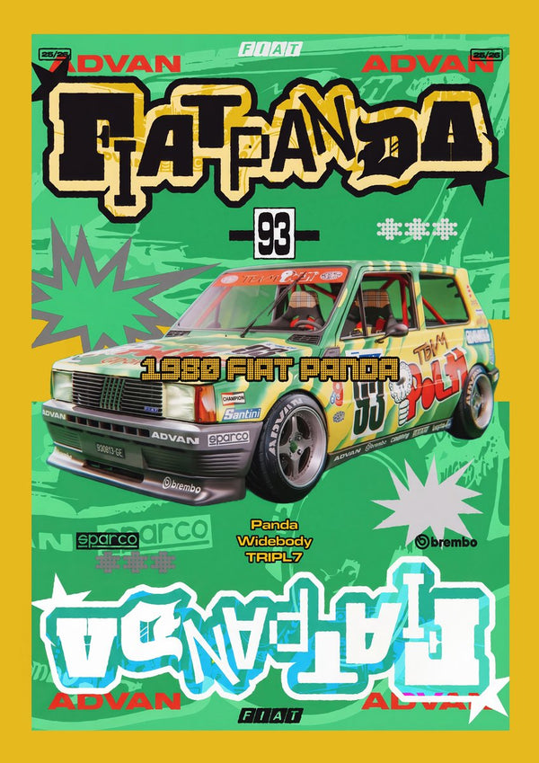 The Infamous Panda Car by TRIPL7