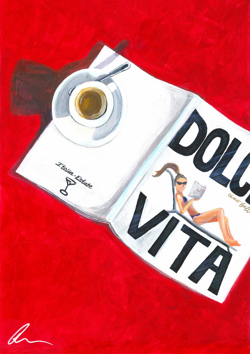 Ein europäischer Sommermorgen - Print only