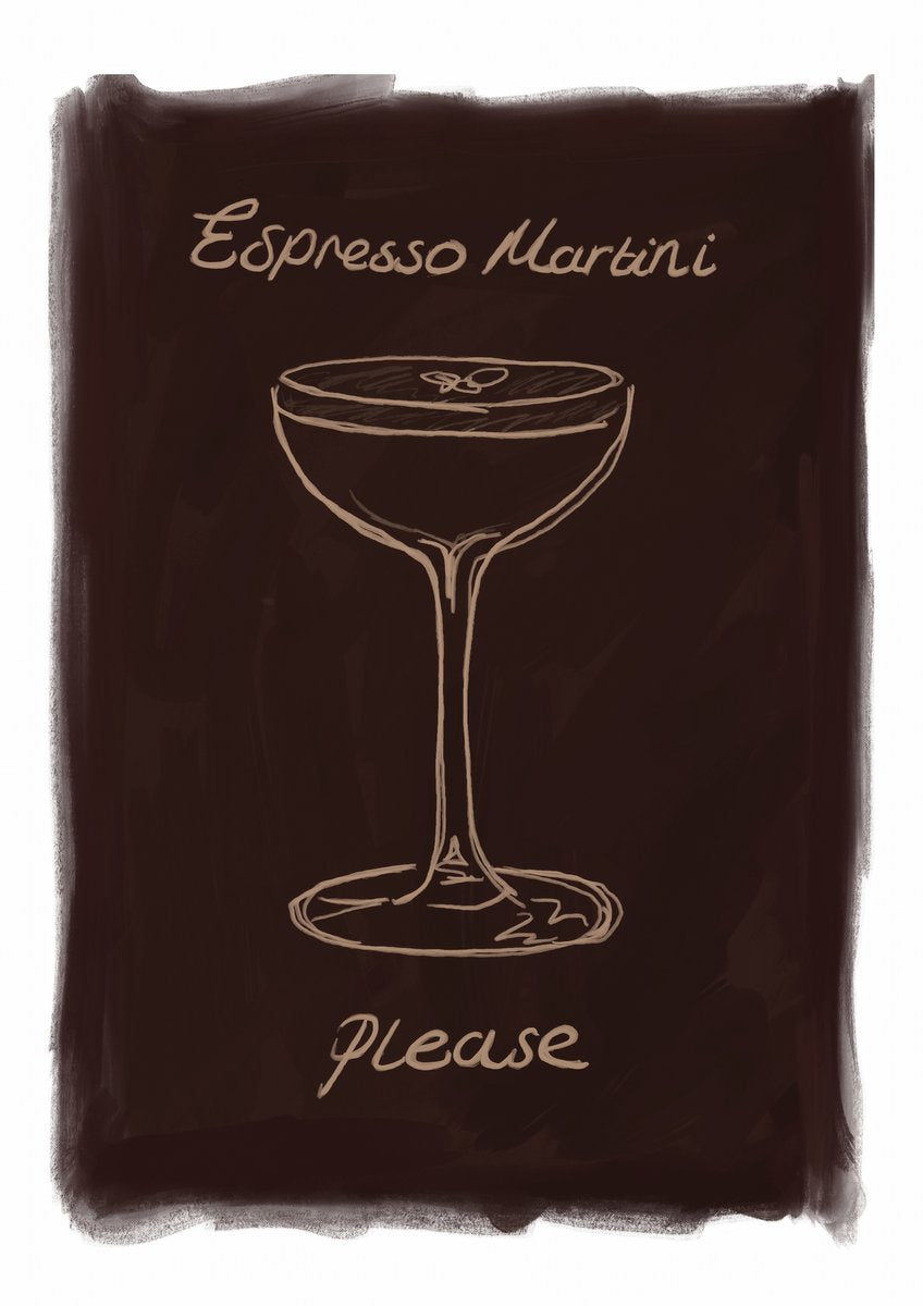Espresso Martini - Print only