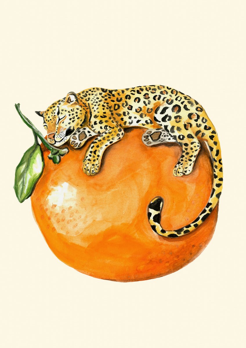 Orange You Tired - Print only