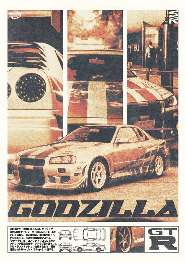 GTR R34 by Star Retrograde