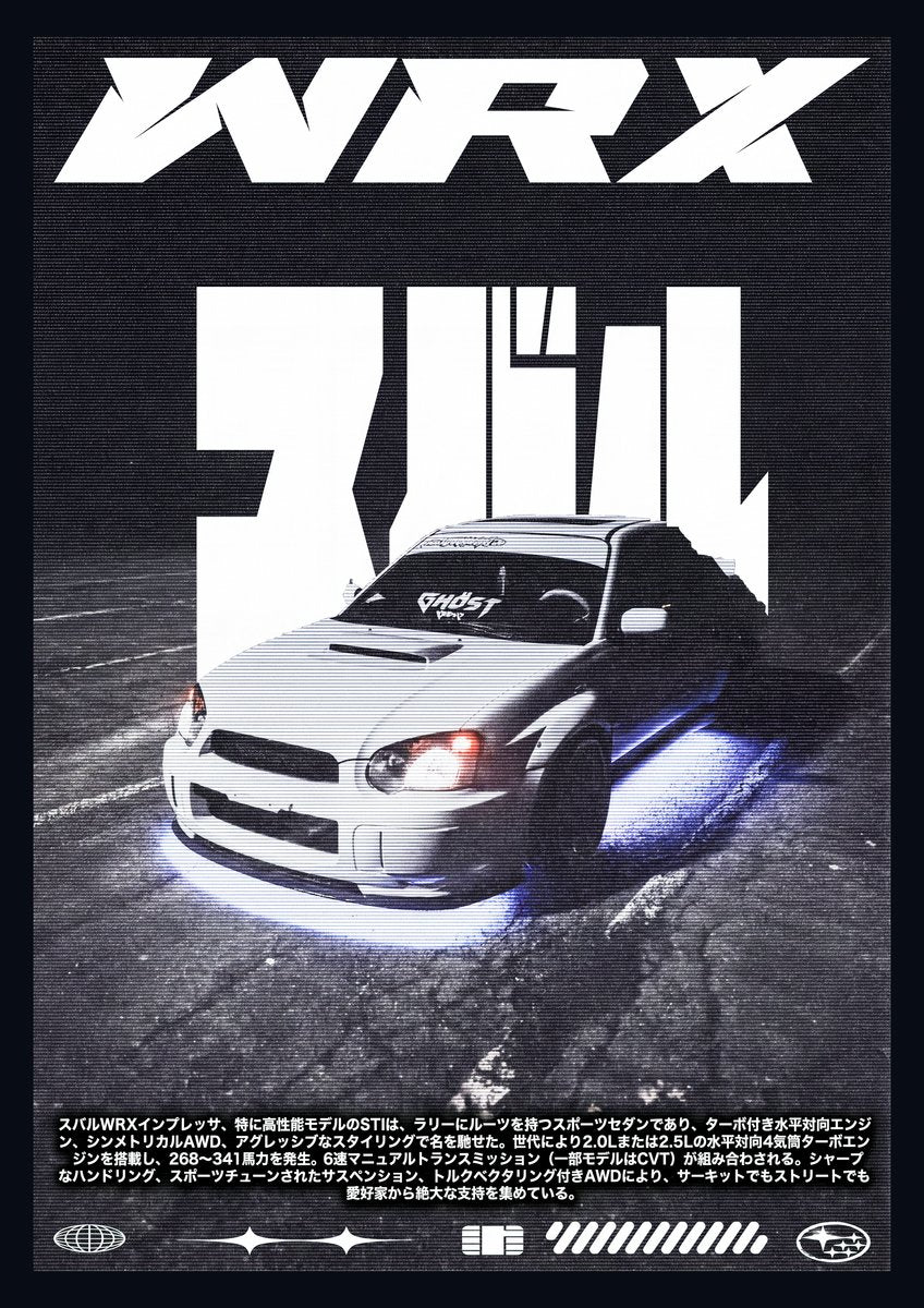 WRX IMPREZA - Print only