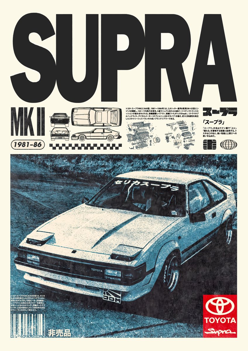 SUPRA MK2 - Print only