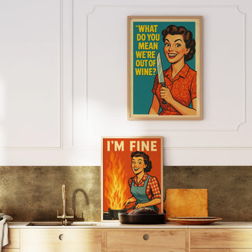 Kitchen Gallery Wall II