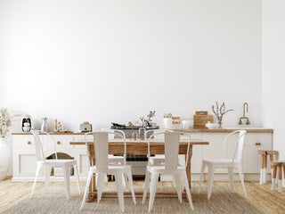 Room mockup with artwork