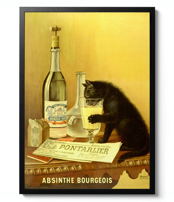 Absinthe Bourgeois - Vintage Advert