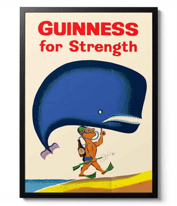 Guinness Whale - Vintage Advert