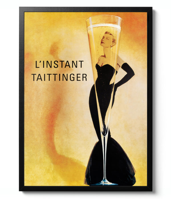 L'Instant Tattinger, Champagne - Vintage Advert