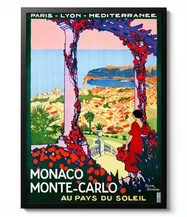 Monte Carlo, Monaco - Vintage Travel