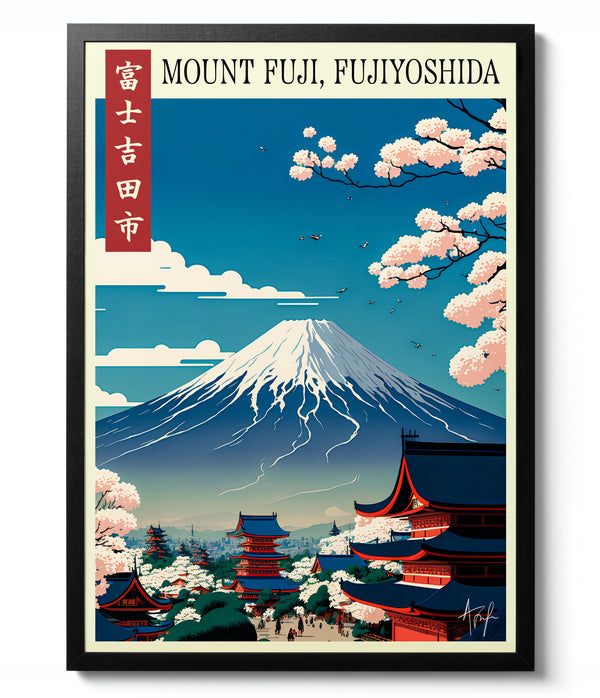 Mount Fuji, Fujiyoshida - Japan