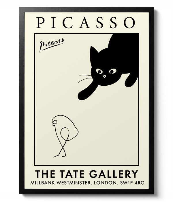 Cat & Bird - Pablo Picasso
