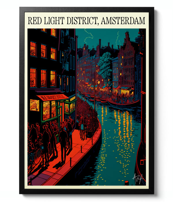 Red Light District, Amsterdam - Holland