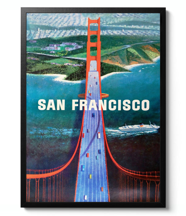 San Francisco, California - Vintage Travel