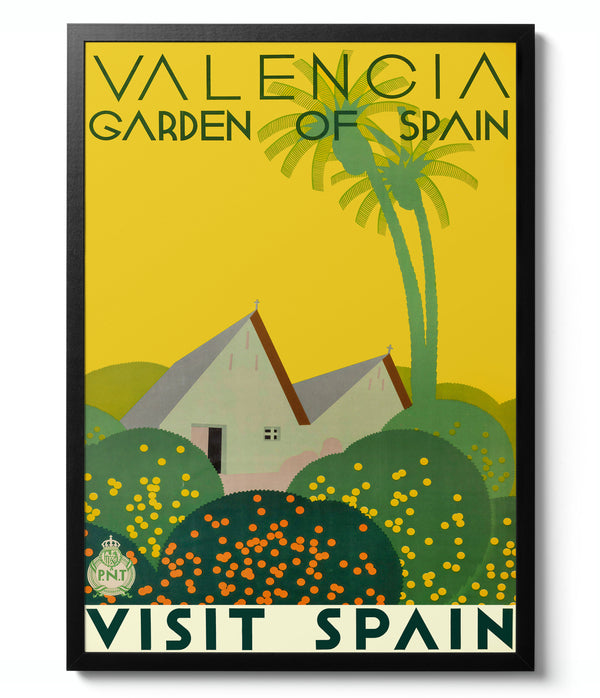 Valencia Garden of Spain - Vintage Travel