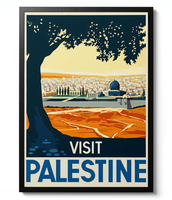 Visit Palestine - Vintage Travel