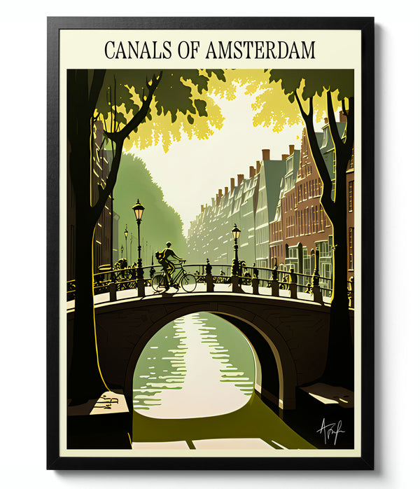 Canals of Amsterdam - Holland