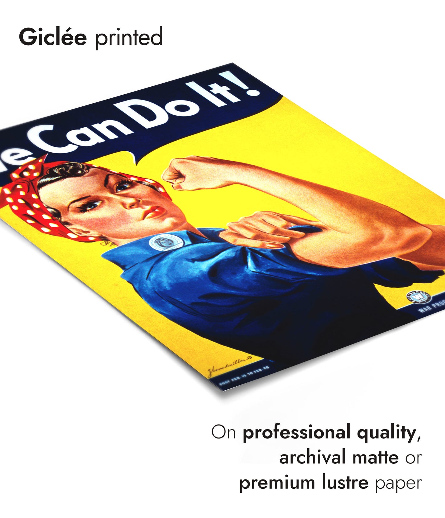 Rosie la riveteuse - Nous pouvons le faire !