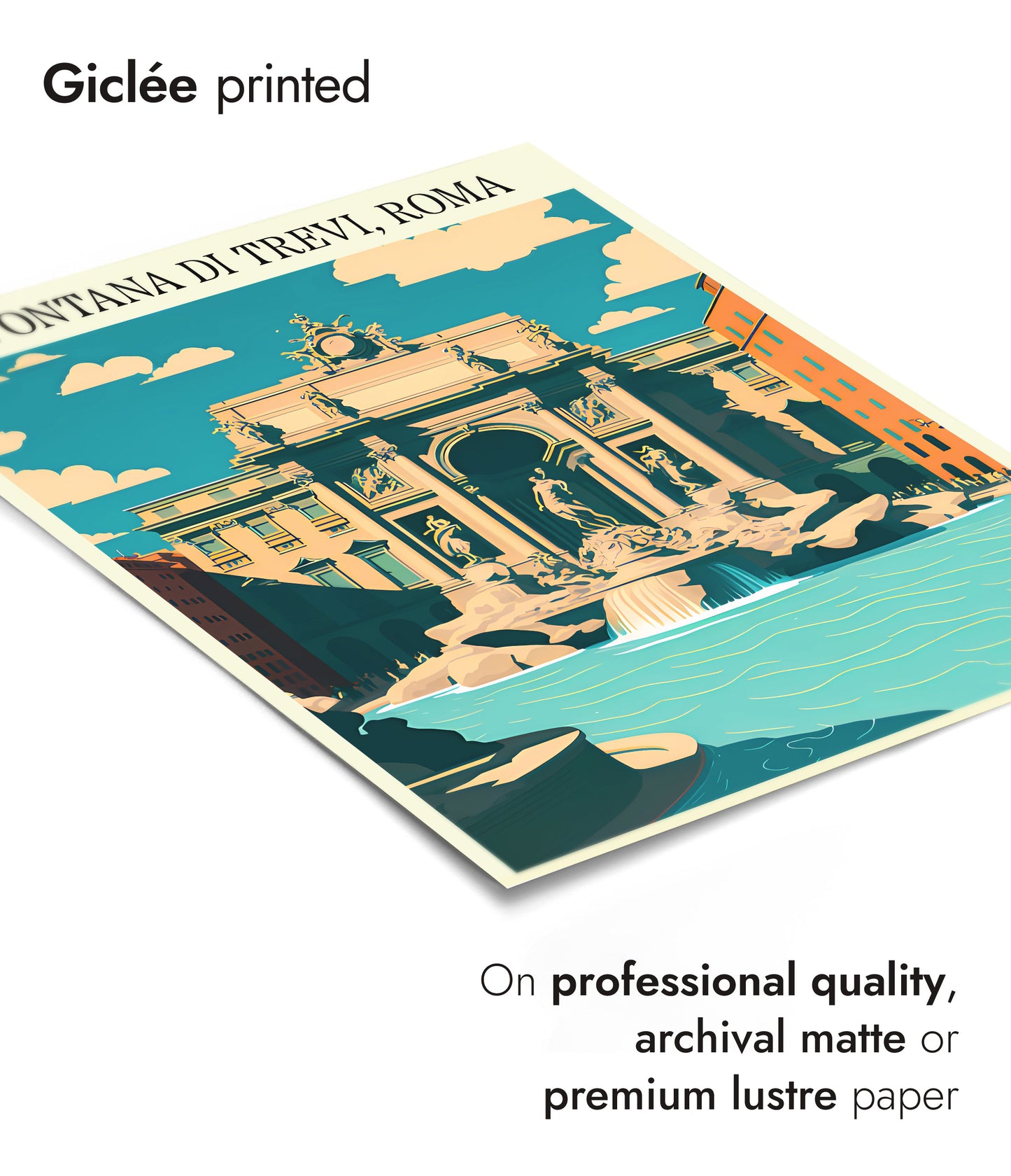 Fontana Di Trevi, Rom - Italien