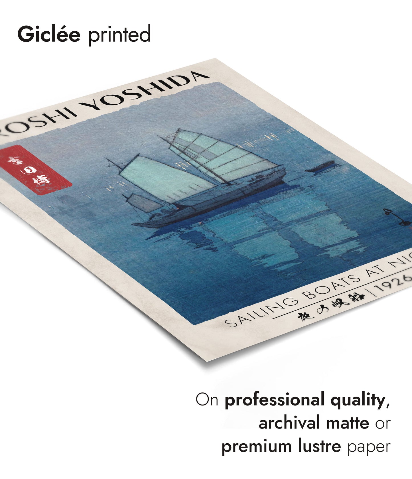 Sailing Boats at Night