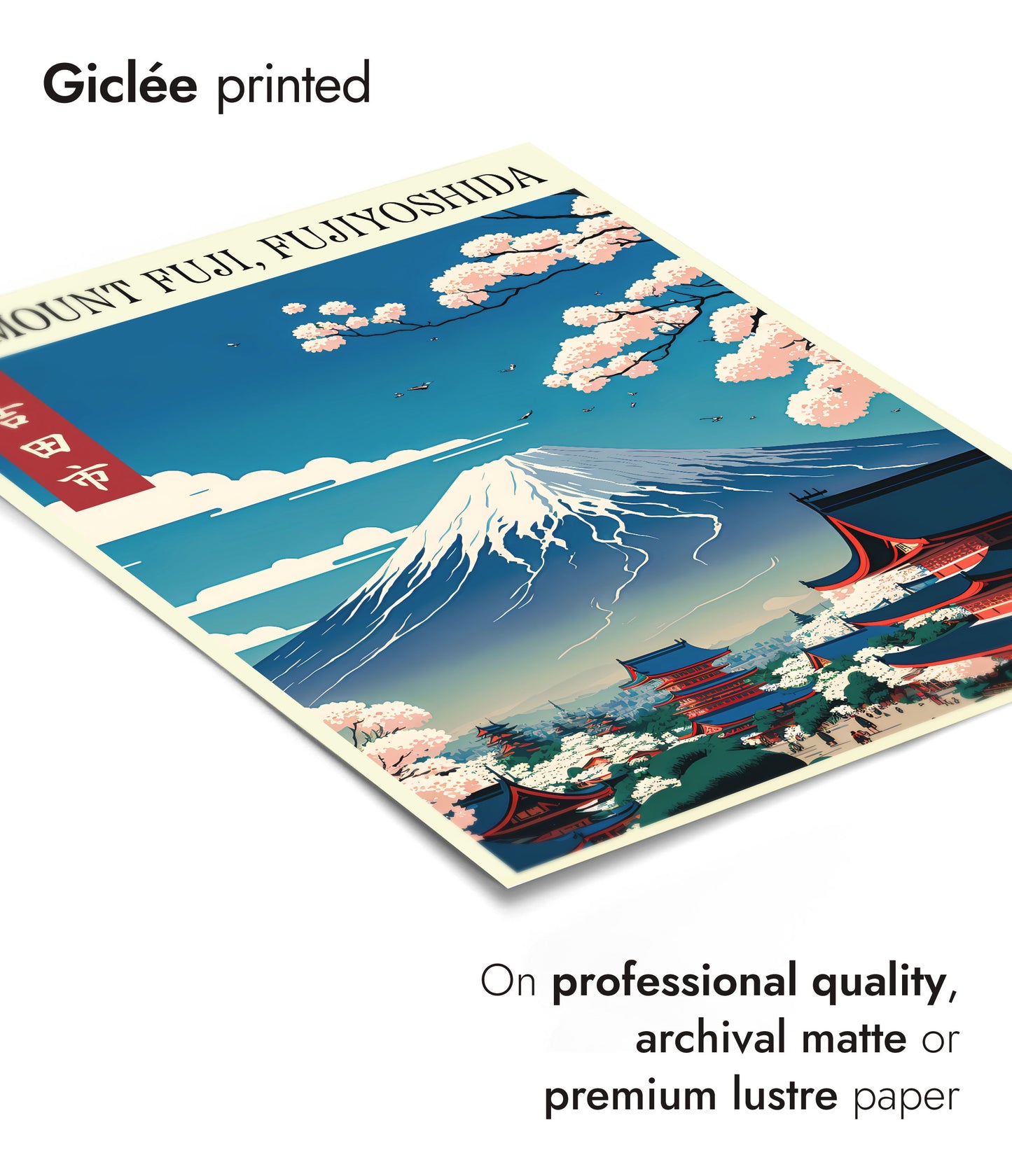 Mount Fuji, Fujiyoshida - Japan