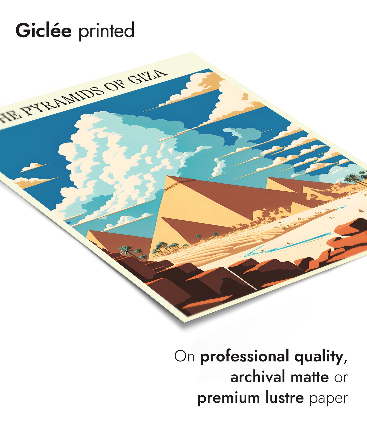 Gizapyramiderna - Egypten