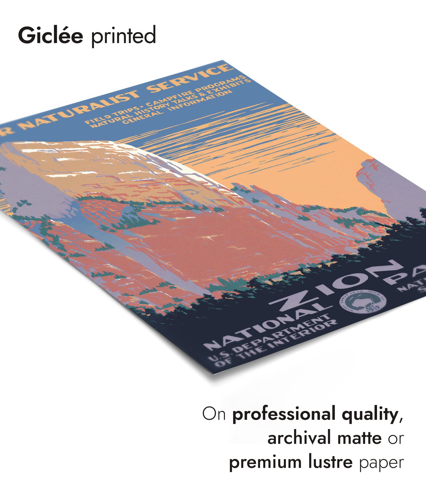 Parc national de Zion, États-Unis