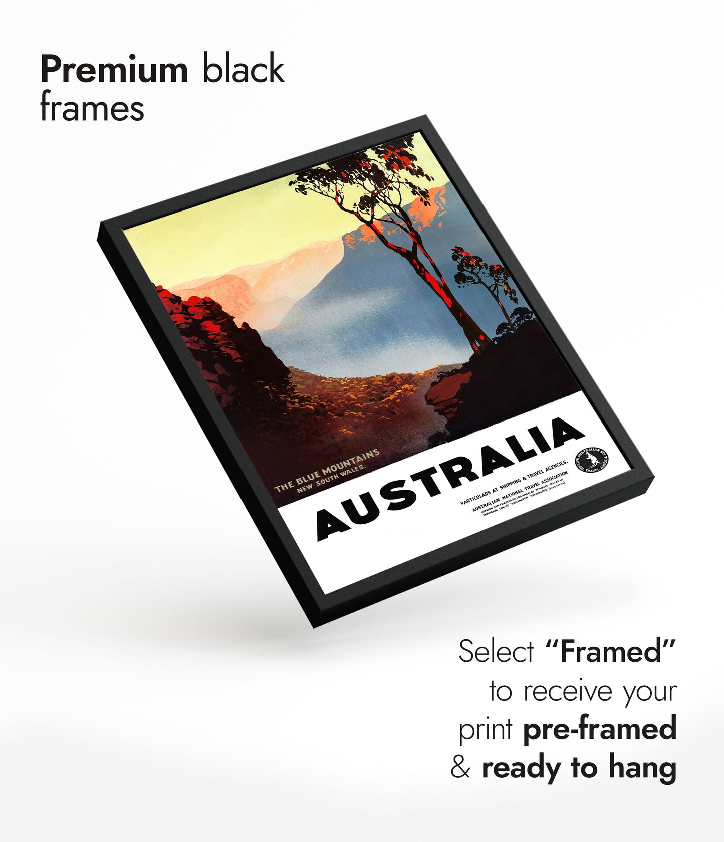 Blåbergen, Australien