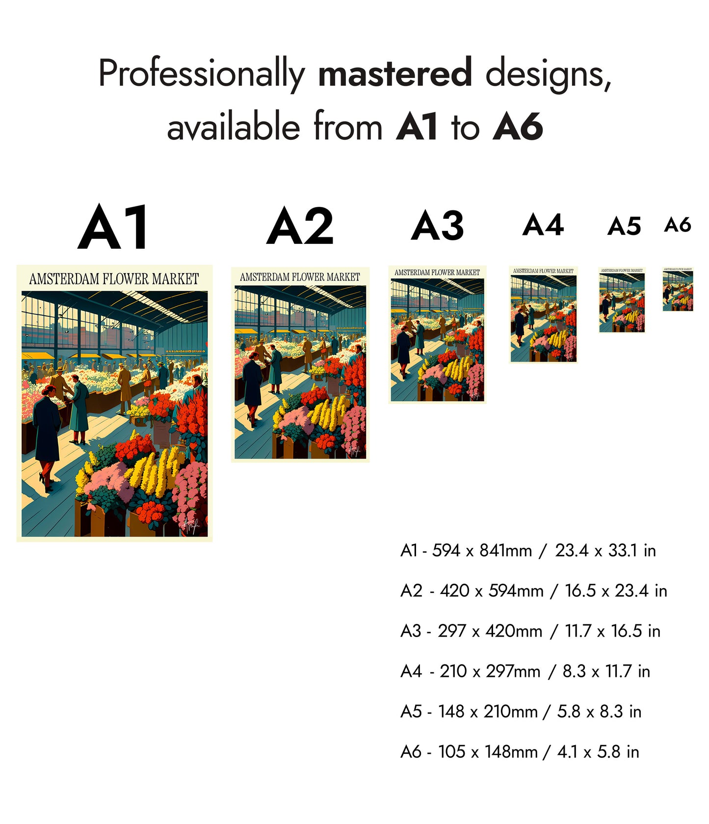 Amsterdam Flower Market - Holland