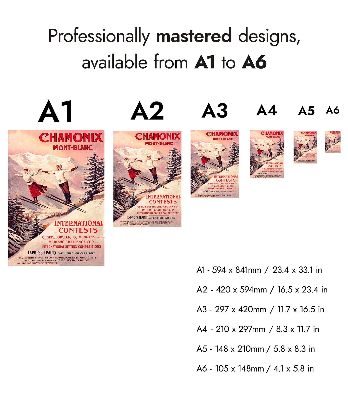 Chamonix Mont Blanc, Frankrike