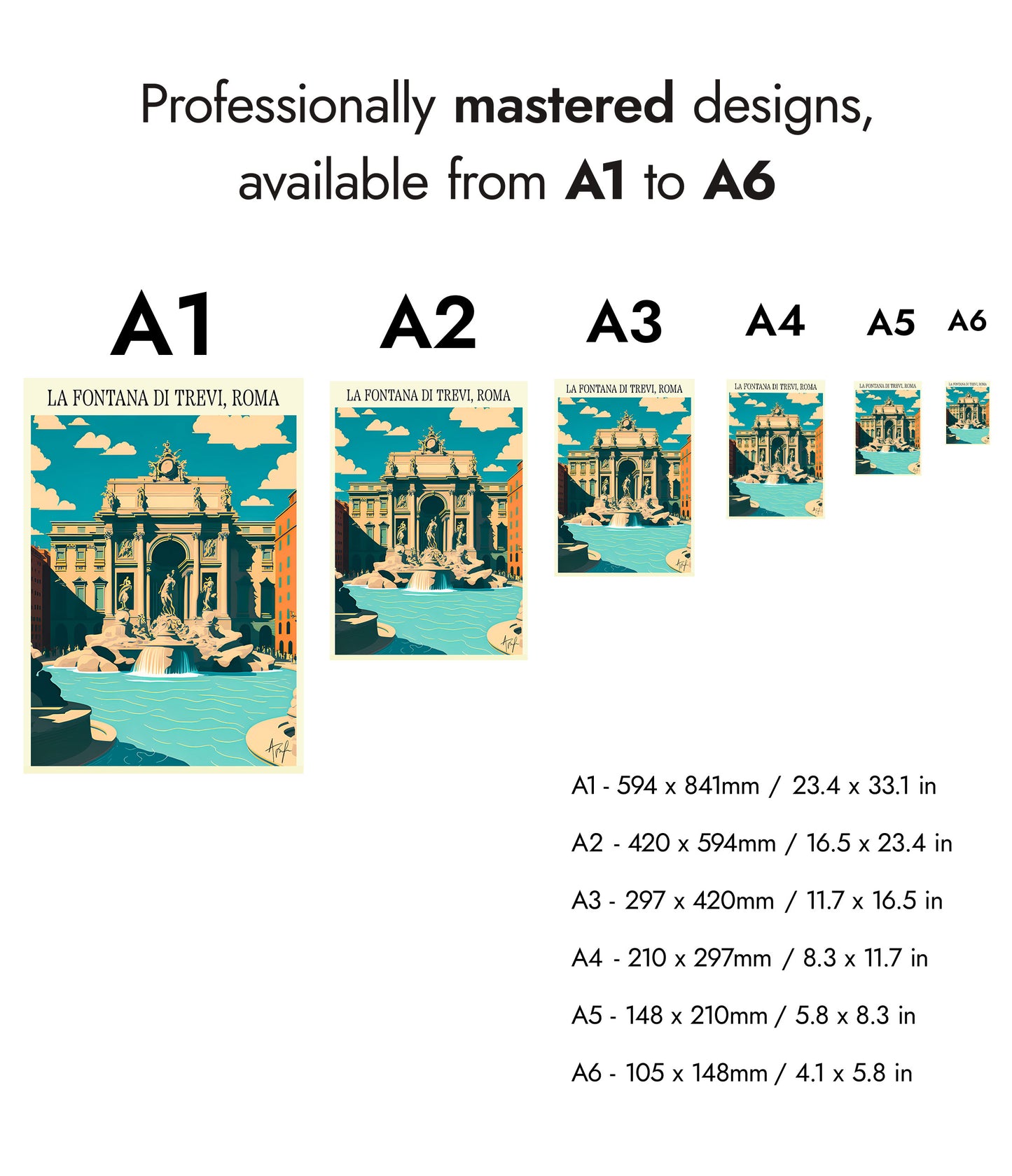 Fontana Di Trevi, Rom - Italien
