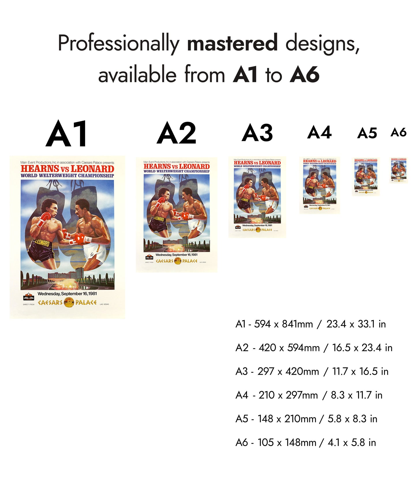 Hearns vs Leonard - 1981