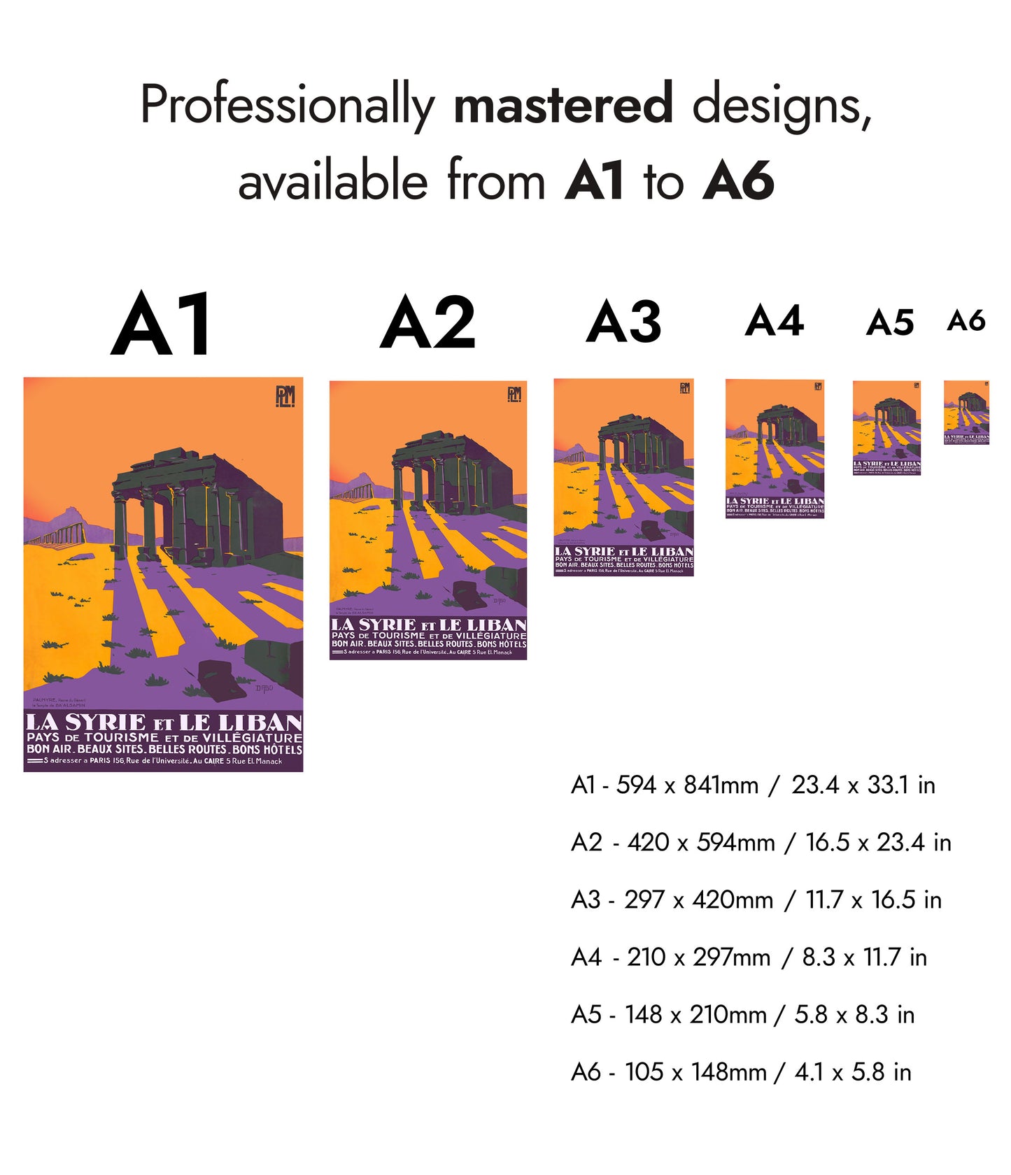 Syrien och Libanon, Mellanöstern