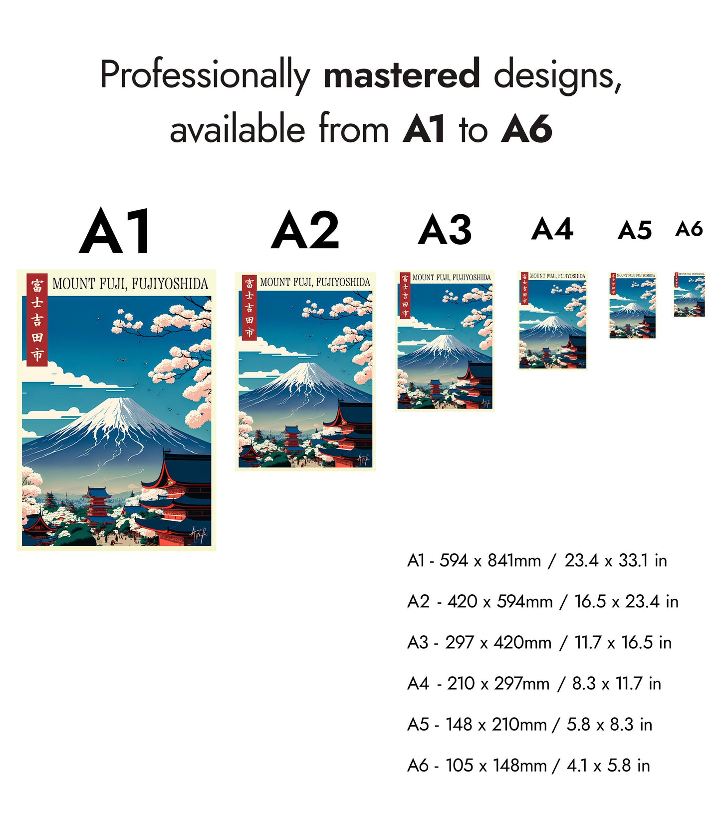 Mount Fuji, Fujiyoshida - Japan