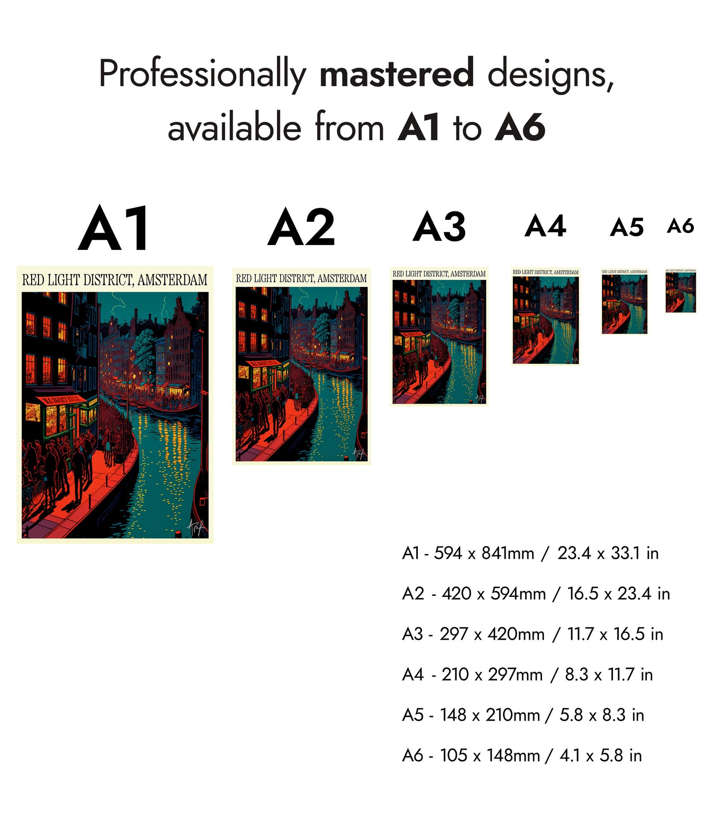 Red Light District, Amsterdam - Holland