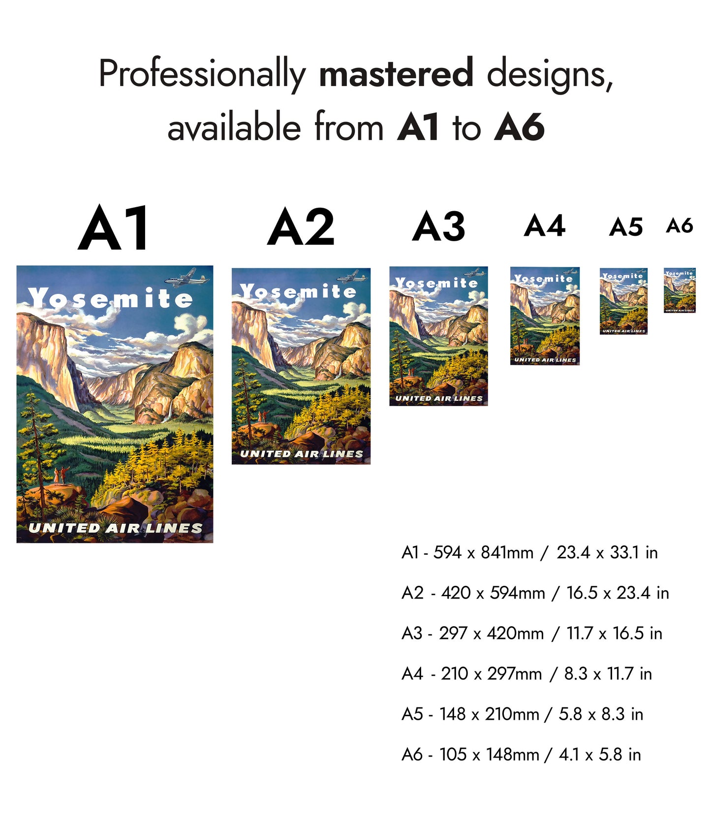 Yosemite nationalpark, USA