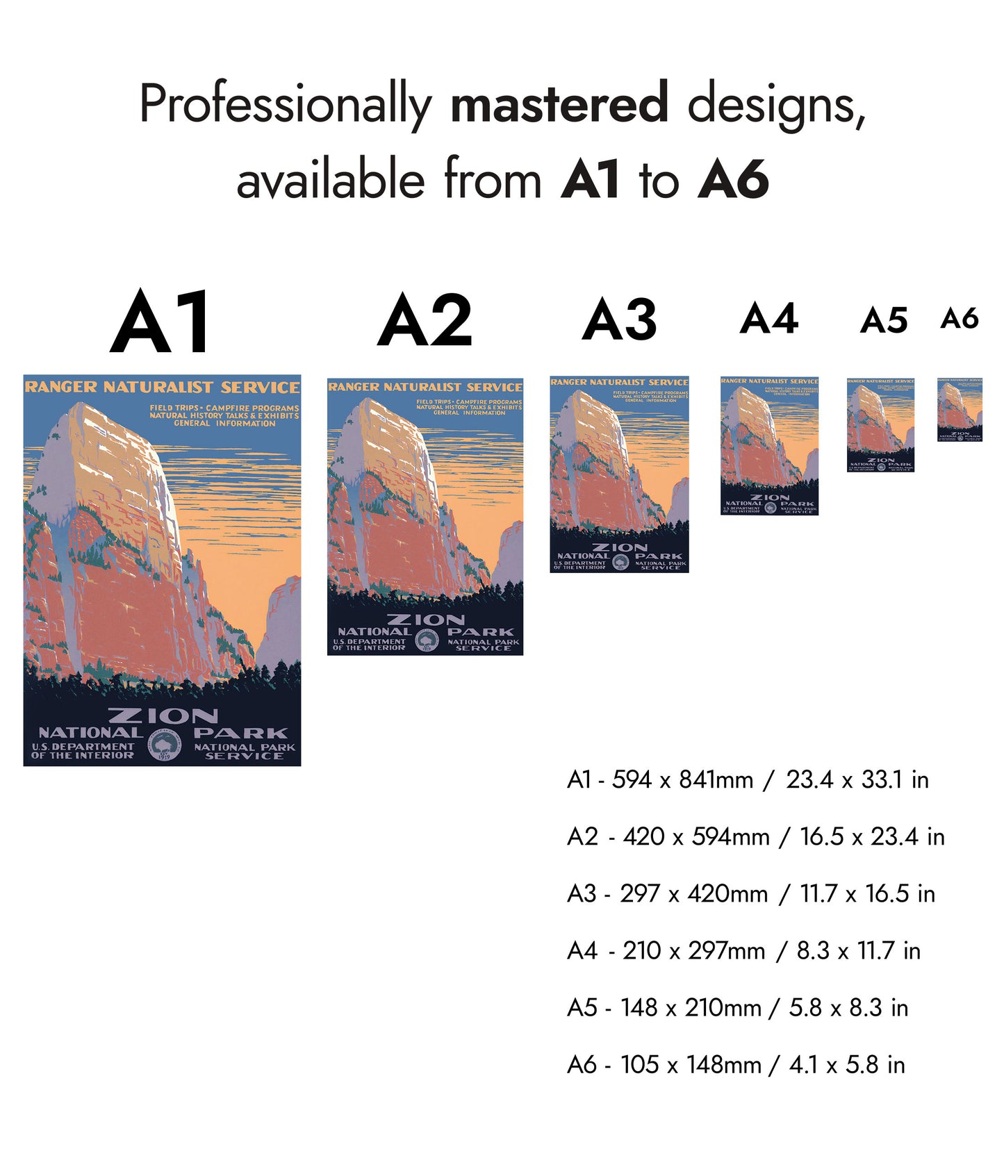 Parc national de Zion, États-Unis
