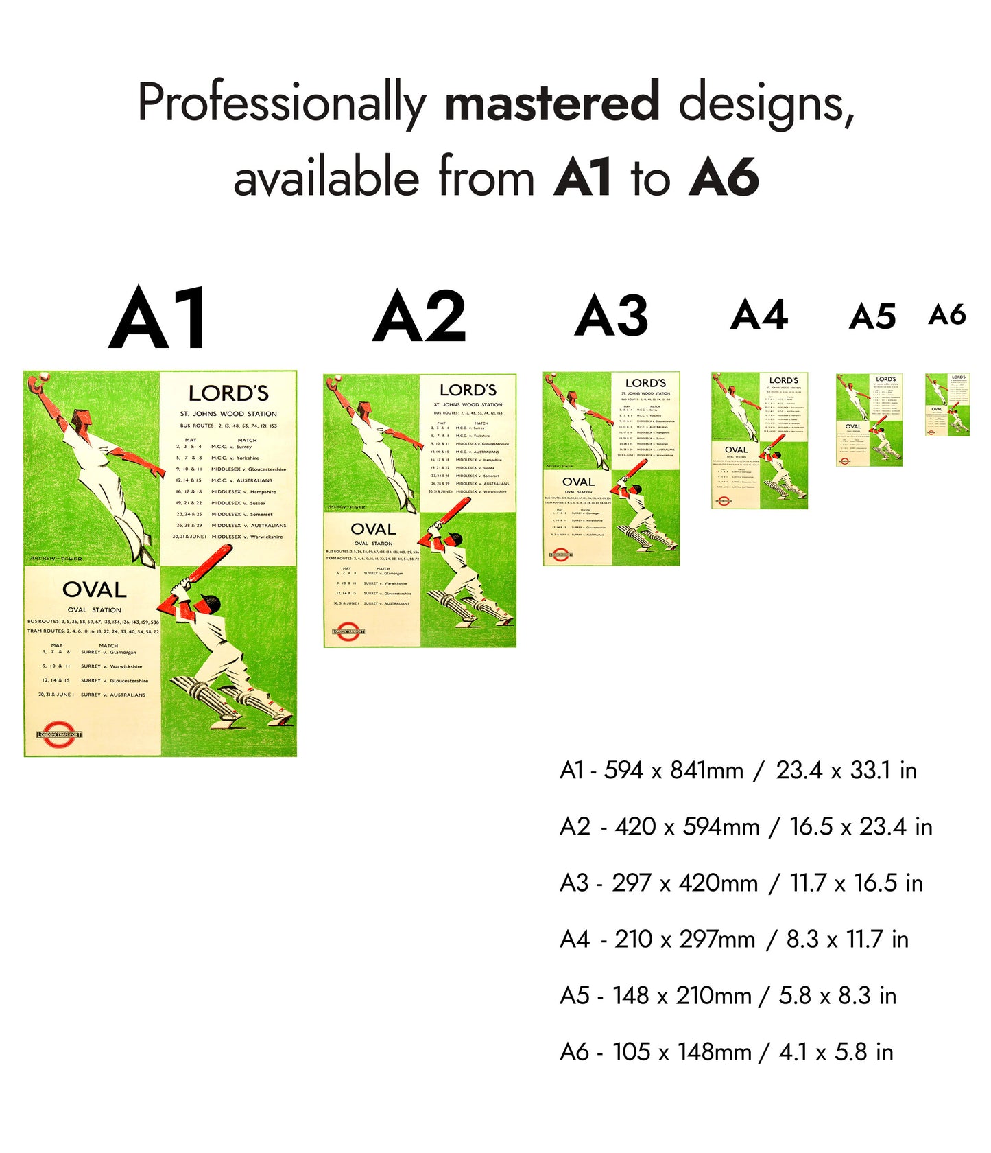 Lord's Wedstrijden, Cricket - 1934