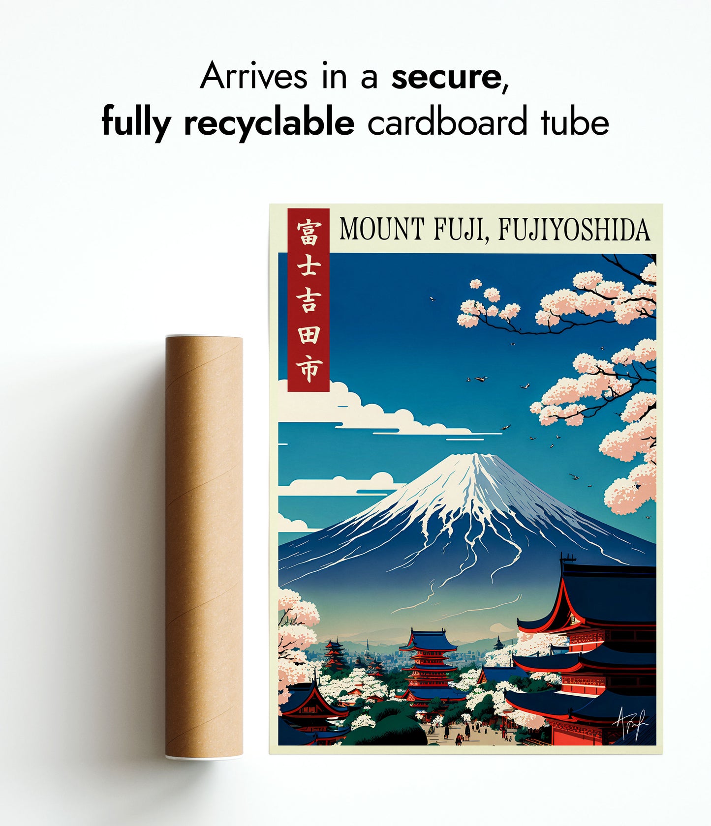 Mount Fuji, Fujiyoshida - Japan