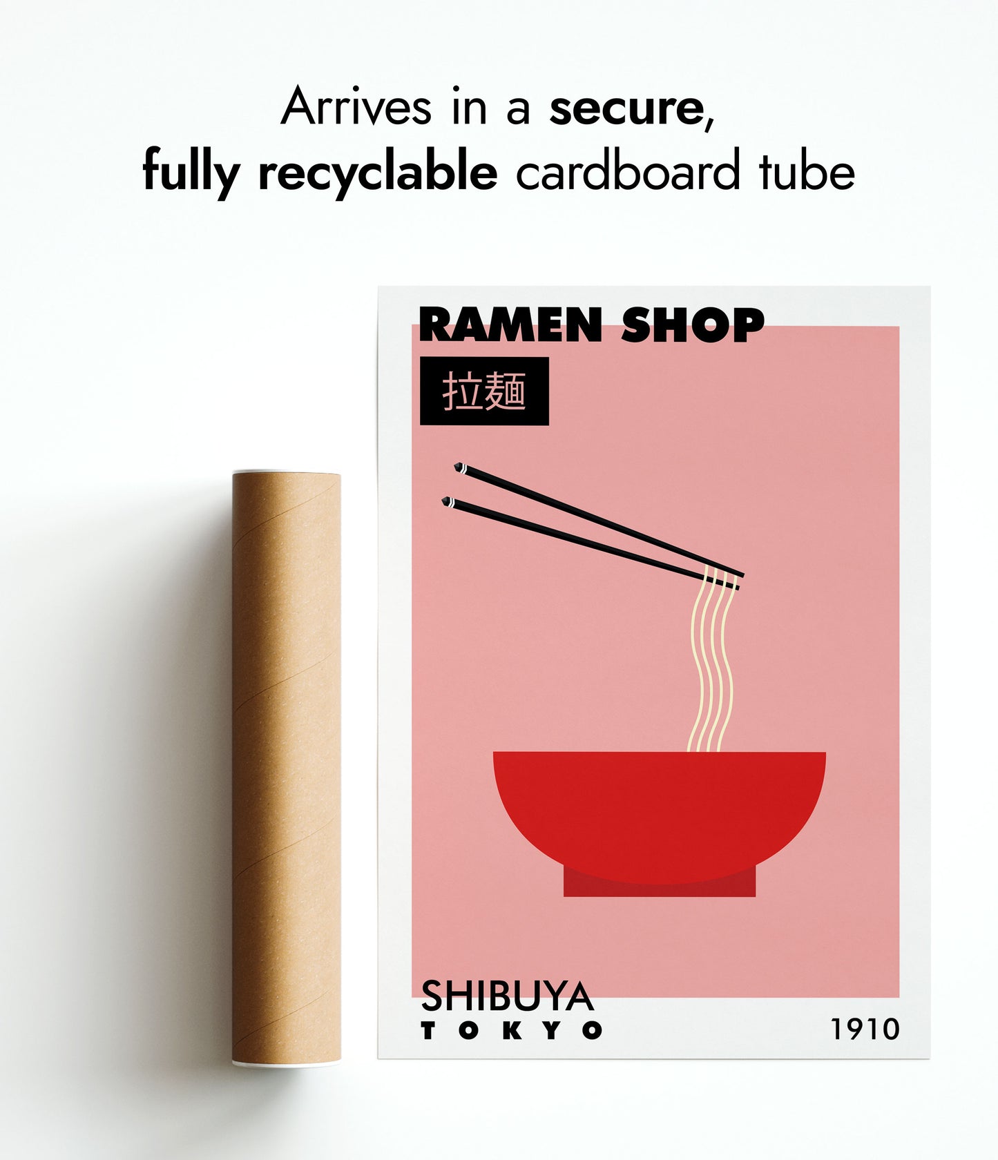 Ramenbutik i Shibuya