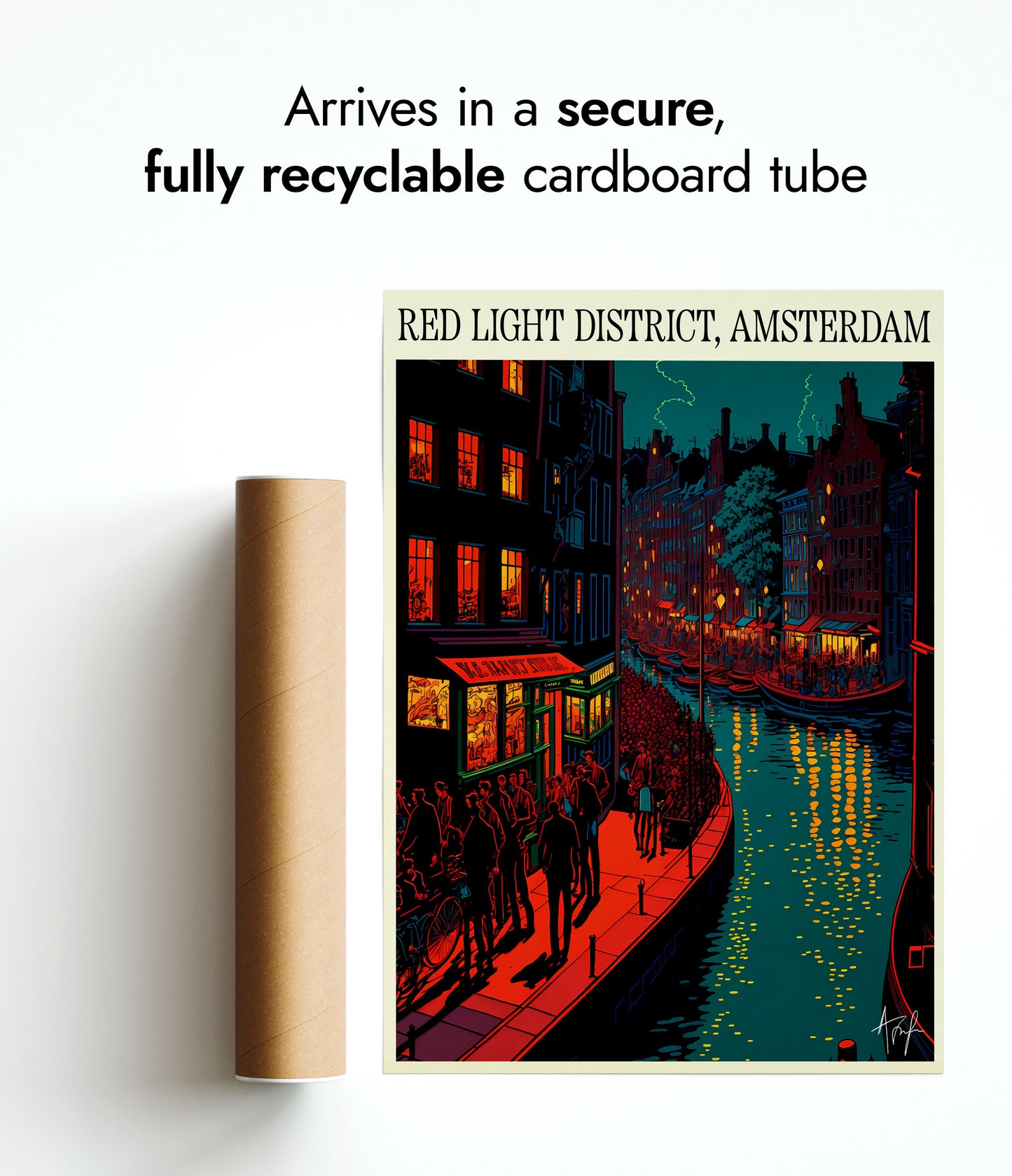 Red Light District, Amsterdam - Holland