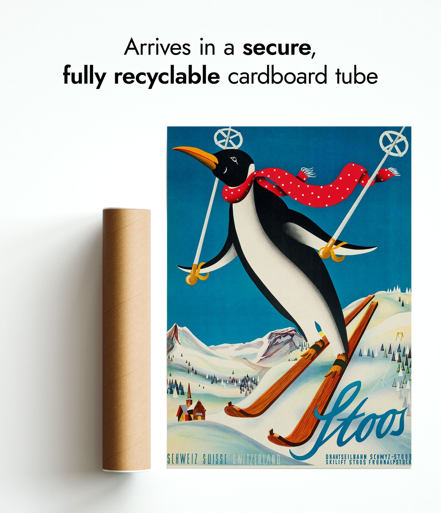 Stoos, Schweiz - Skidåkning