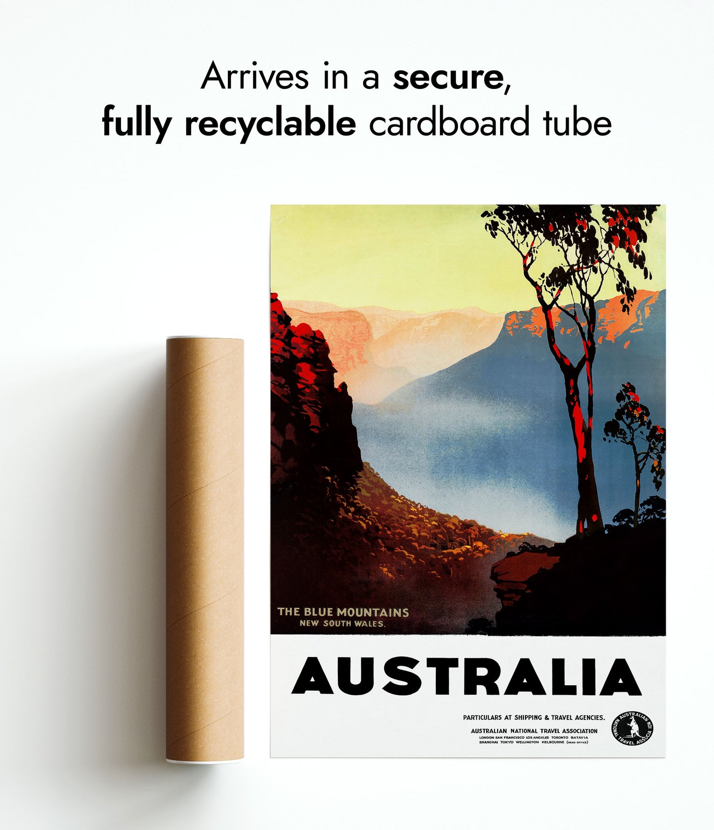 Blåbergen, Australien