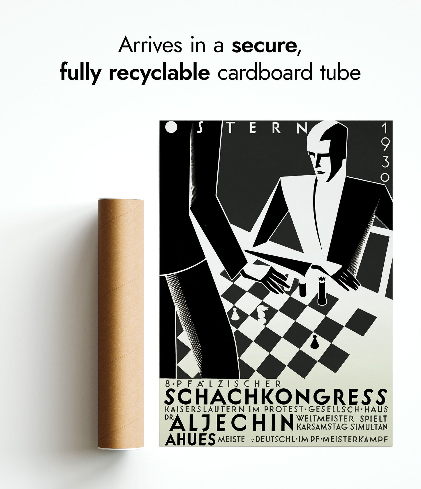 Vintage Chess Match - 1930