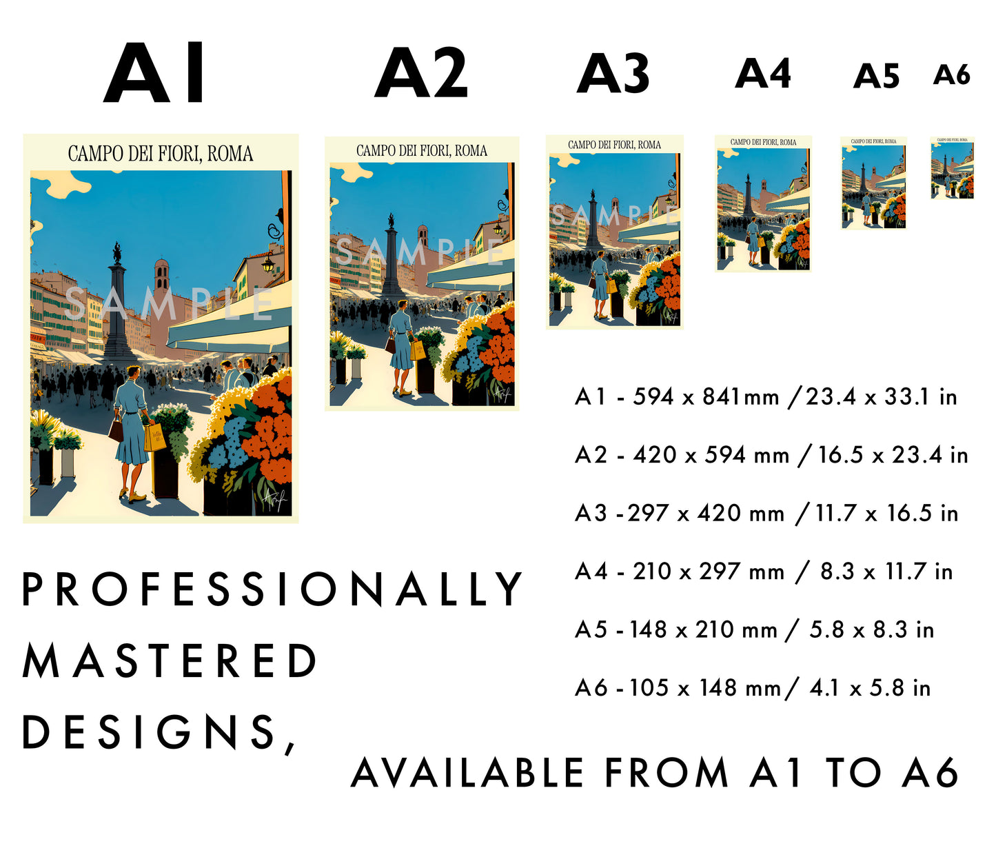 Campo Dei Fiori, Roma - Italy